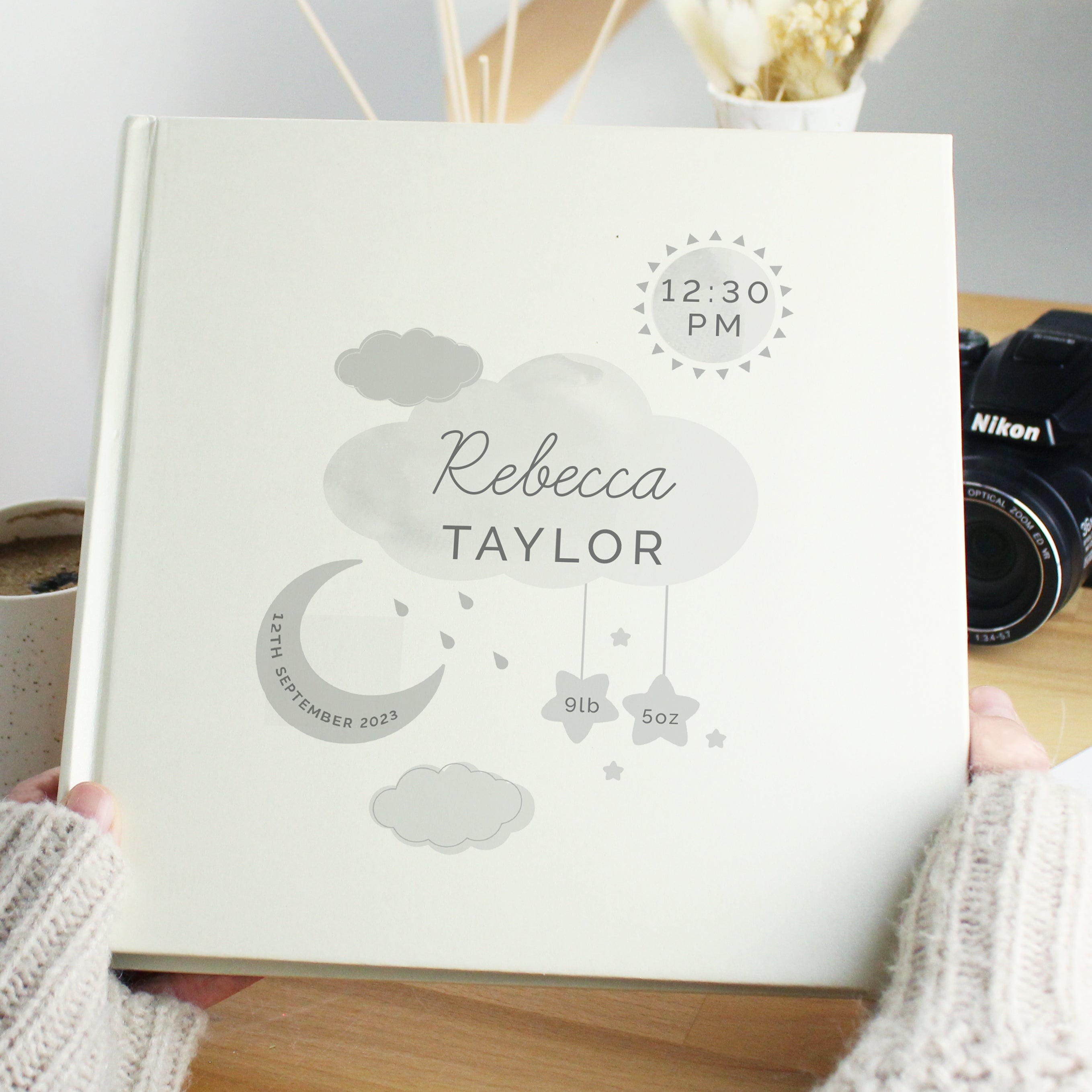 Personalised best sale baby album