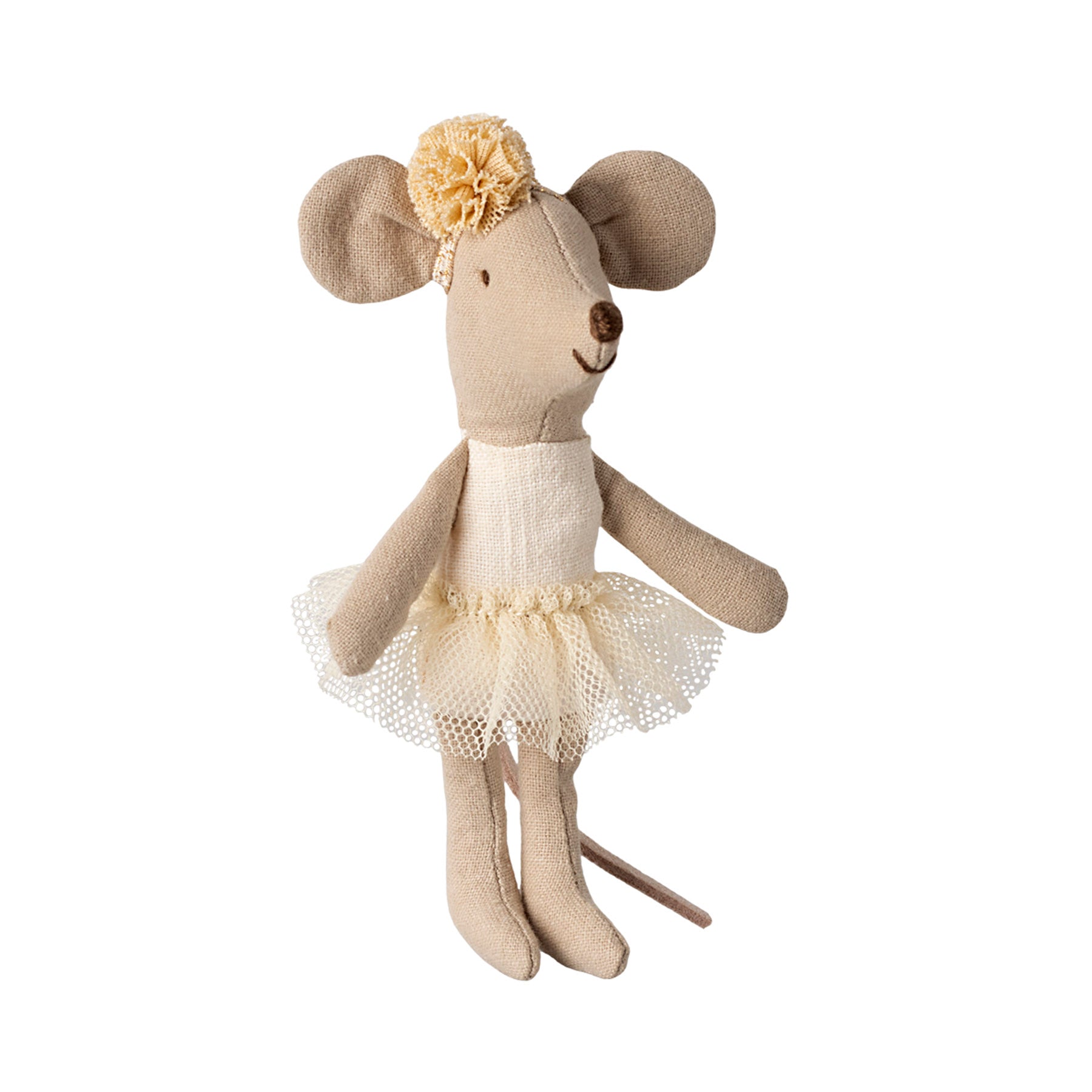 Maileg Ballerina Mouse -  Little Sister - Yellow