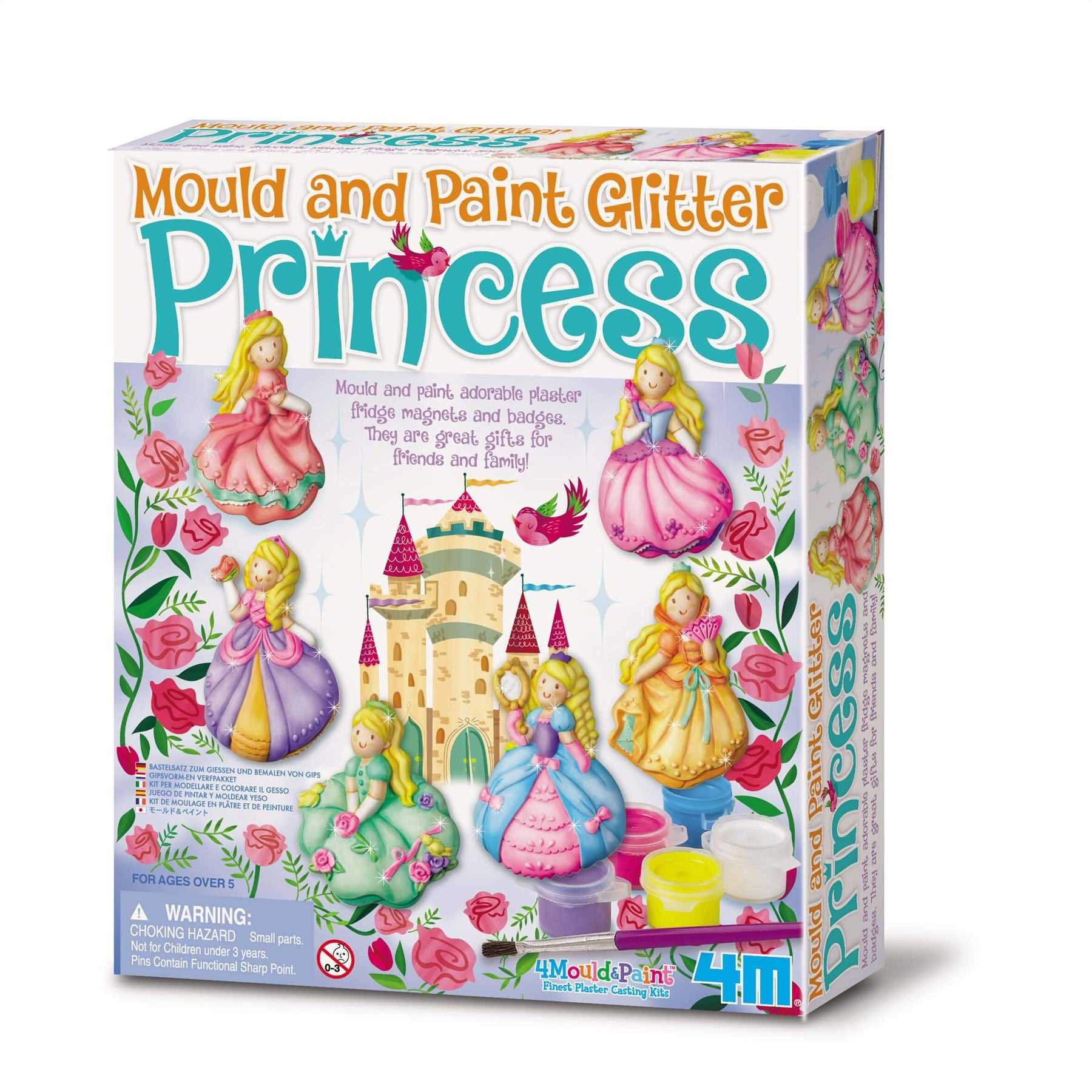 4M Mould & Paint - Glitter Princesses