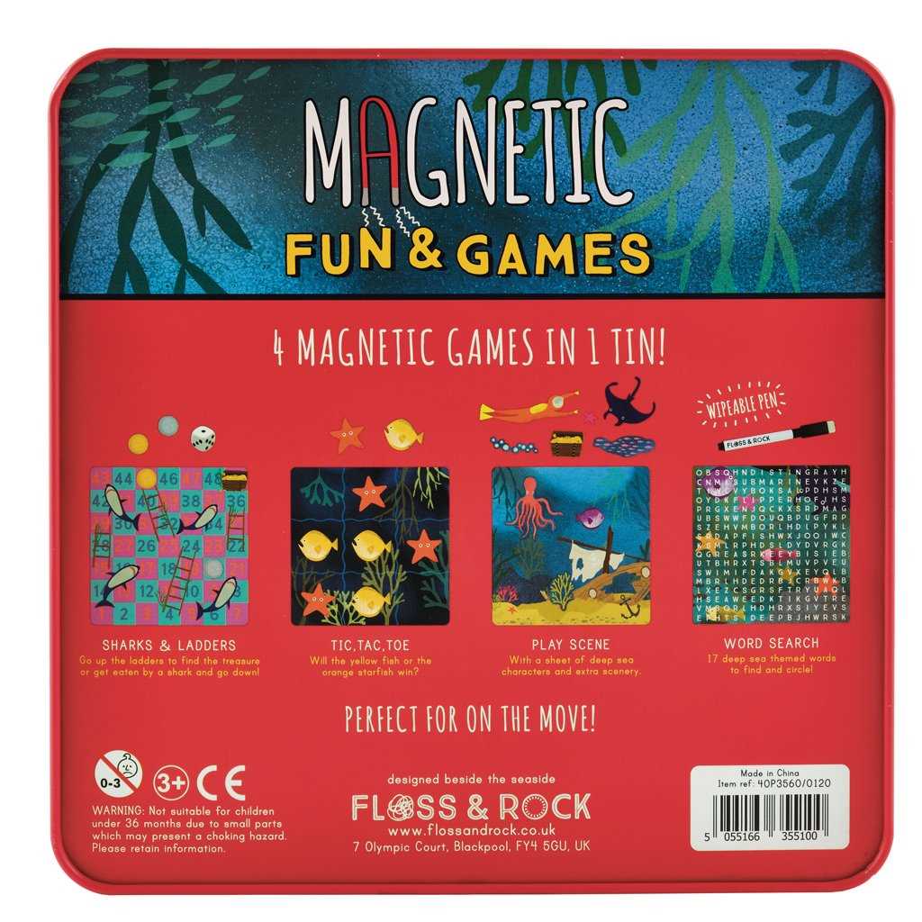 Floss & Rock Under the Sea Magnetic Fun & Games