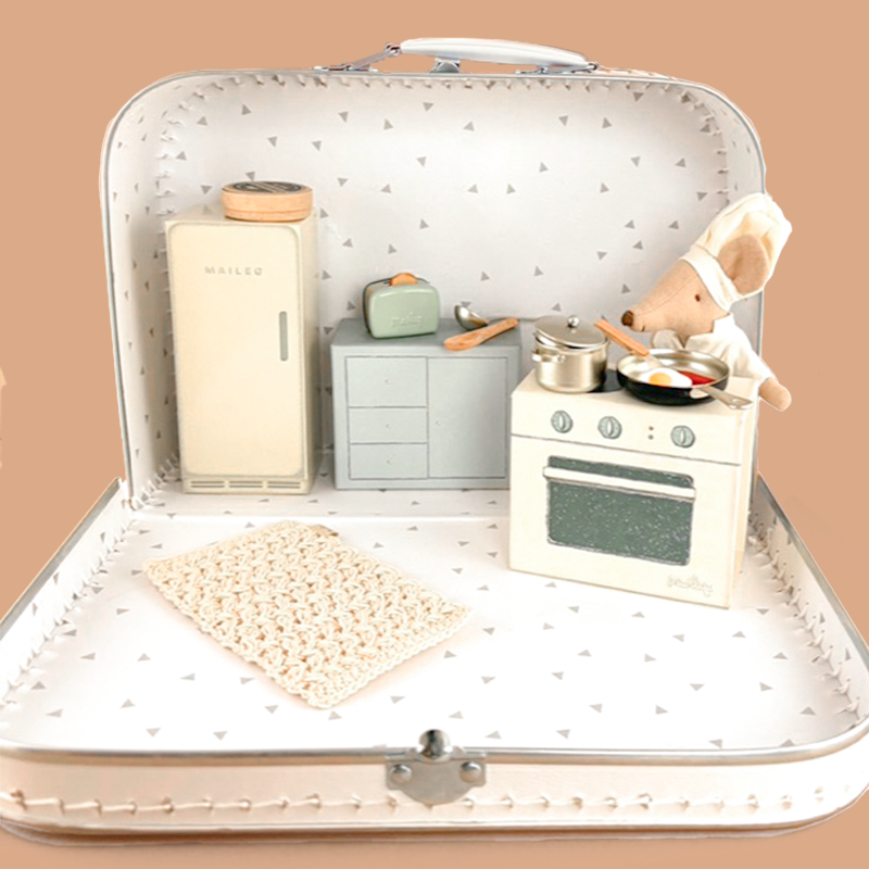 Maileg Chef & Kitchen Suitcase Bundle