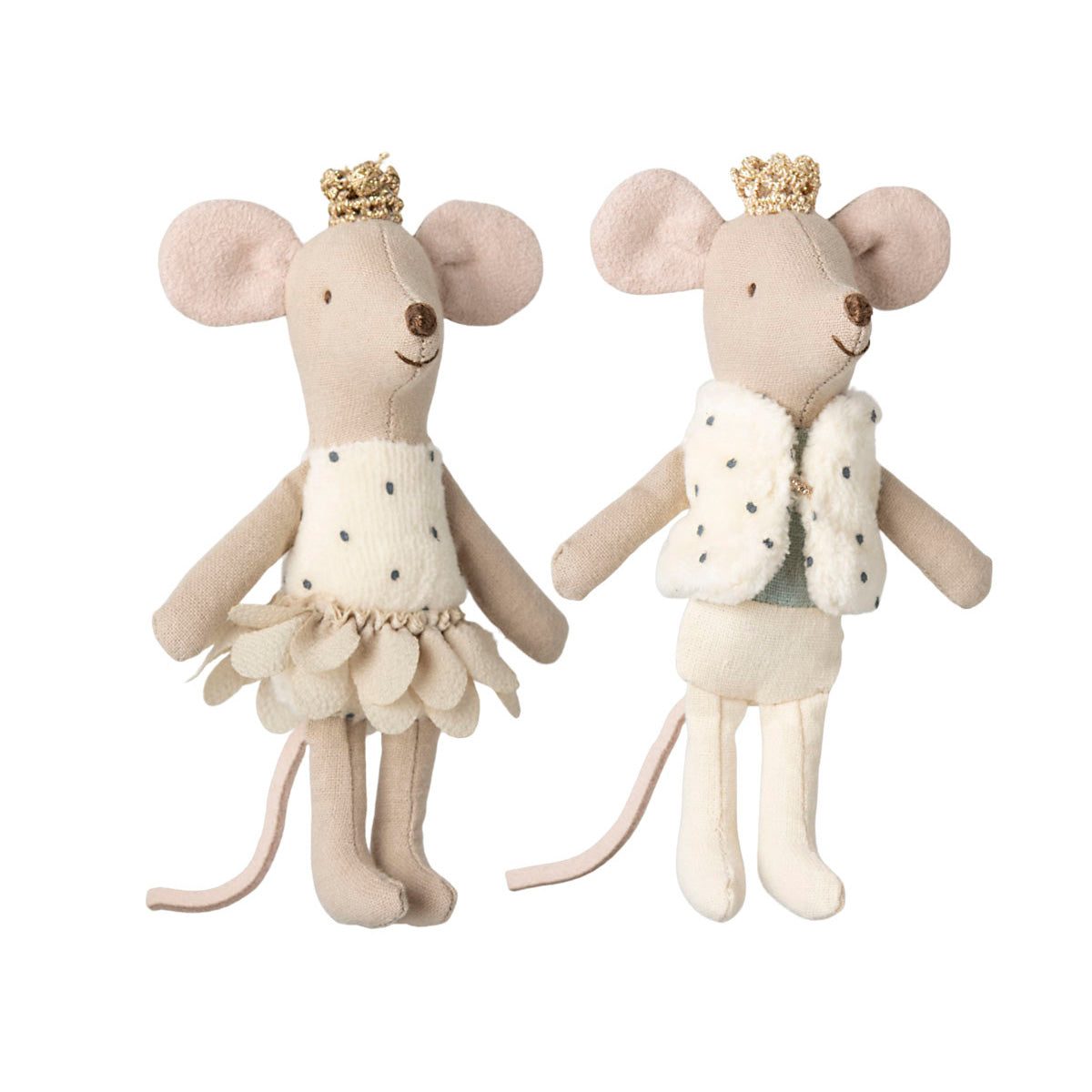 Maileg Royal Twin Mice, Little Sister and Brother in Matchbox (2025)