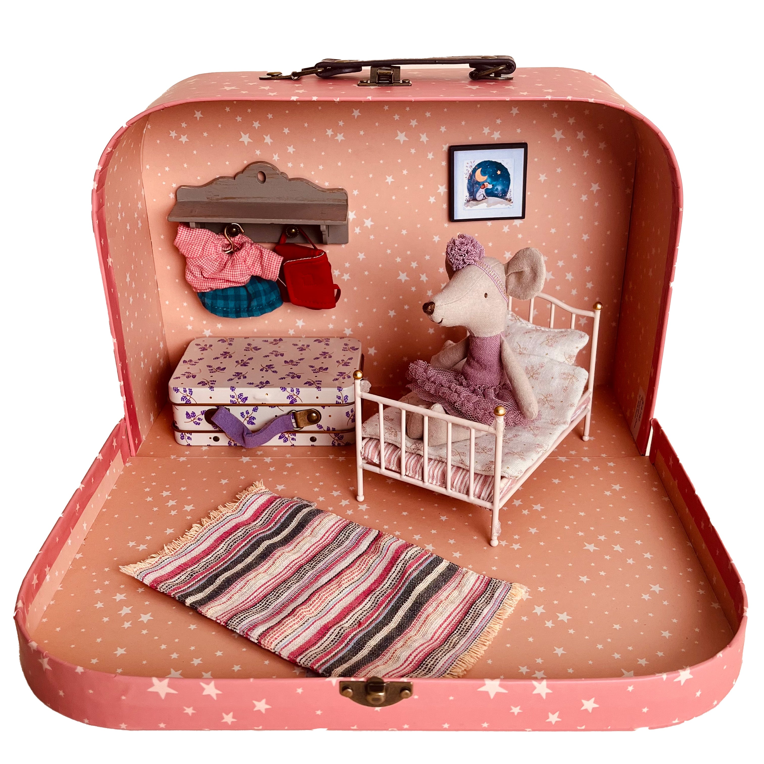 Maileg Ballerina Bedroom in a Suitcase