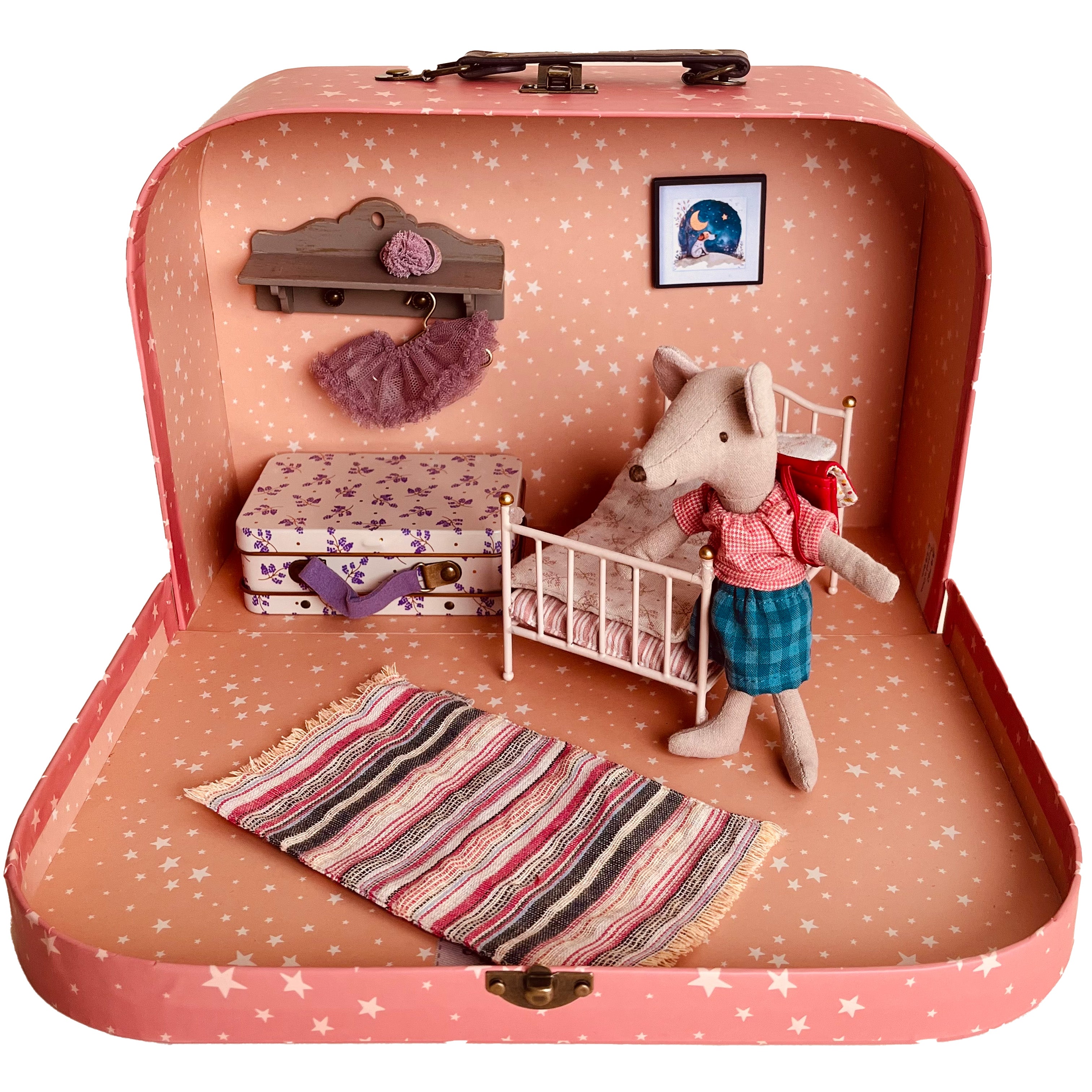 Maileg Ballerina Bedroom in a Suitcase