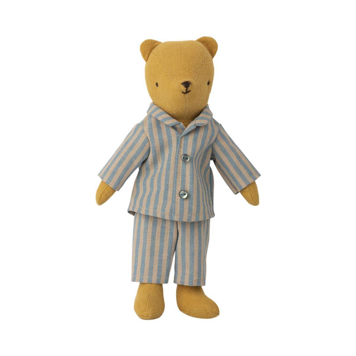 Maileg Teddy Junior & Bed