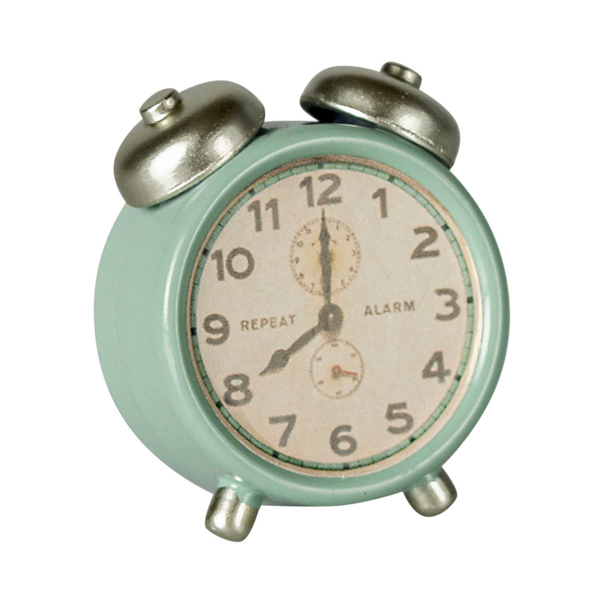 Maileg Alarm clock, Mouse - Powder, Mint or Yellow