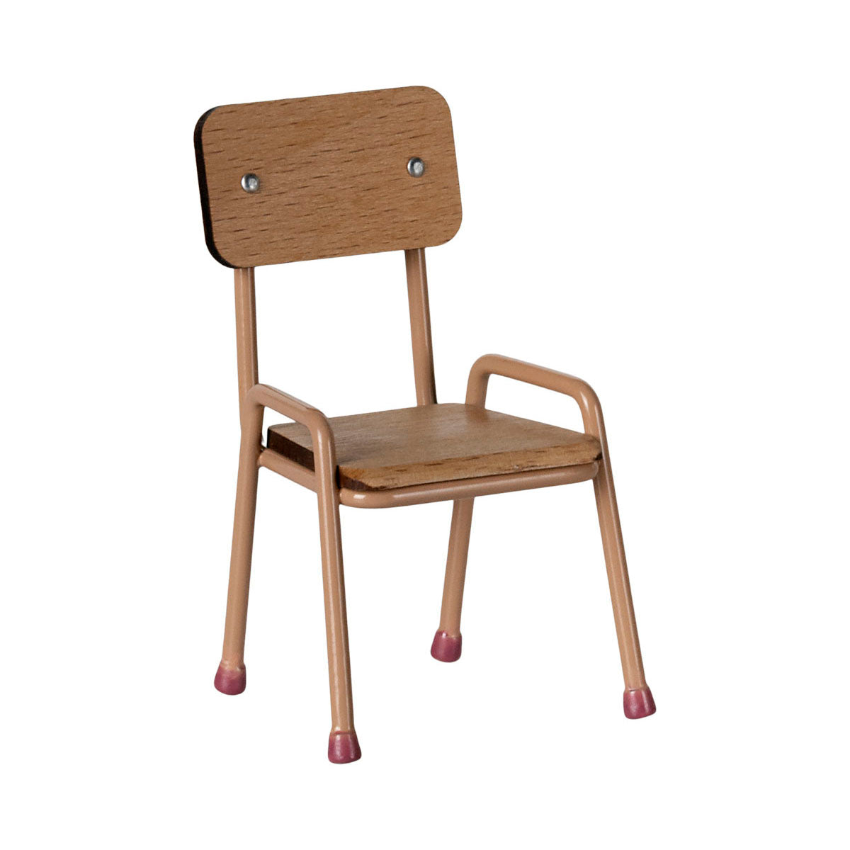 maileg wood and metal chair