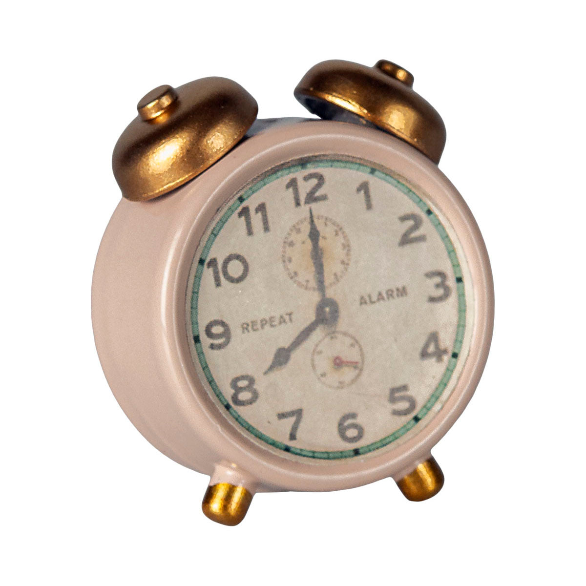 Maileg Alarm clock, Mouse - Powder, Mint or Yellow