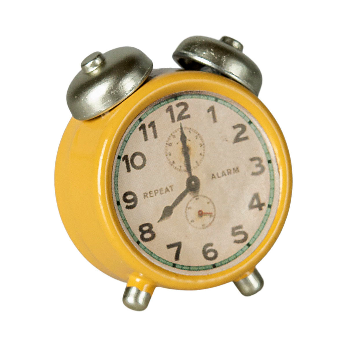 Maileg Alarm clock, Mouse - Powder, Mint or Yellow