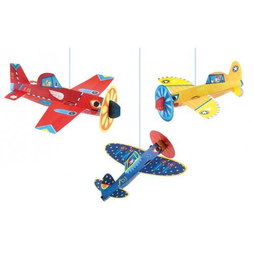 Hanging aeroplane shop toy