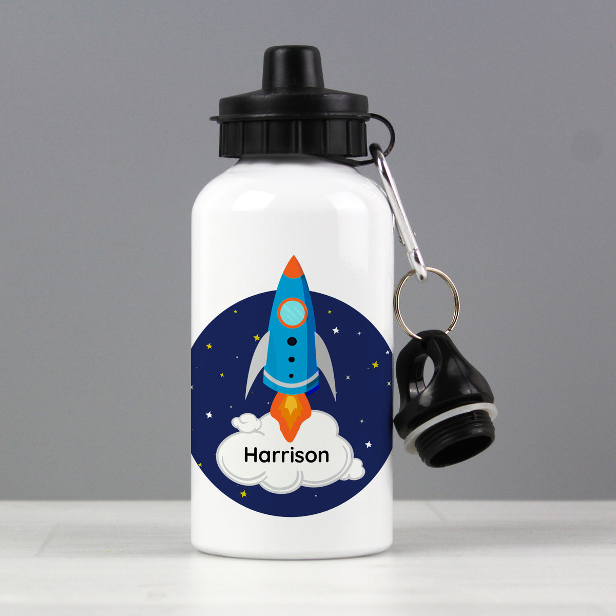 Personalised Rocket Drinks Bottle - IWTP