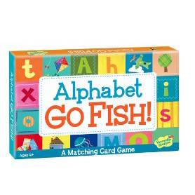 Peaceable Kingdom Alphabet Go Fish Matching Board Card Game