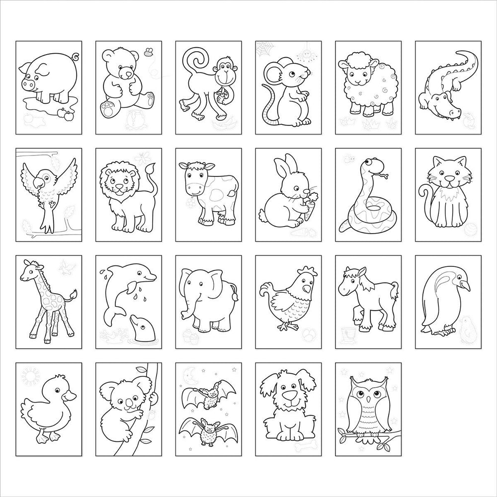 Orchard Toys - Animals Colouring Book