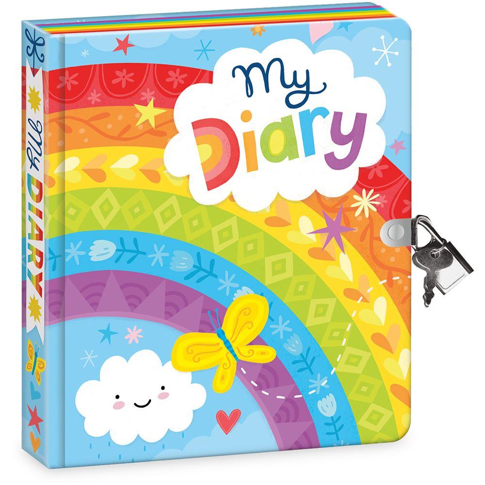 Peaceable Kingdom Rainbow Lockable Notebook